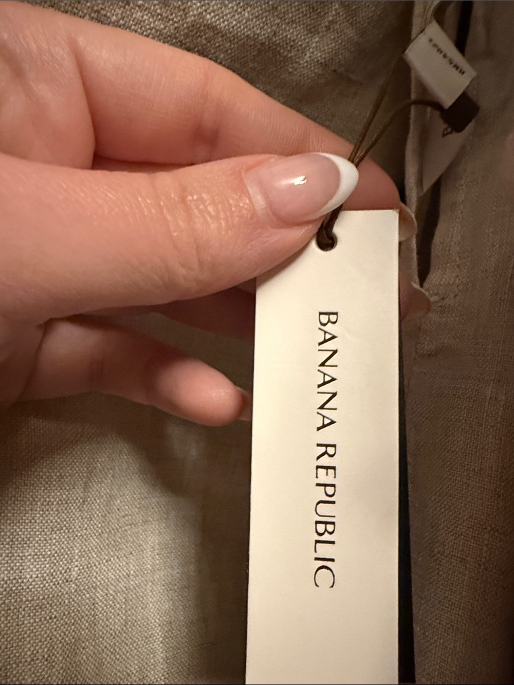 LINEN HALTER MAXI DRESS - Picture 3 of 5